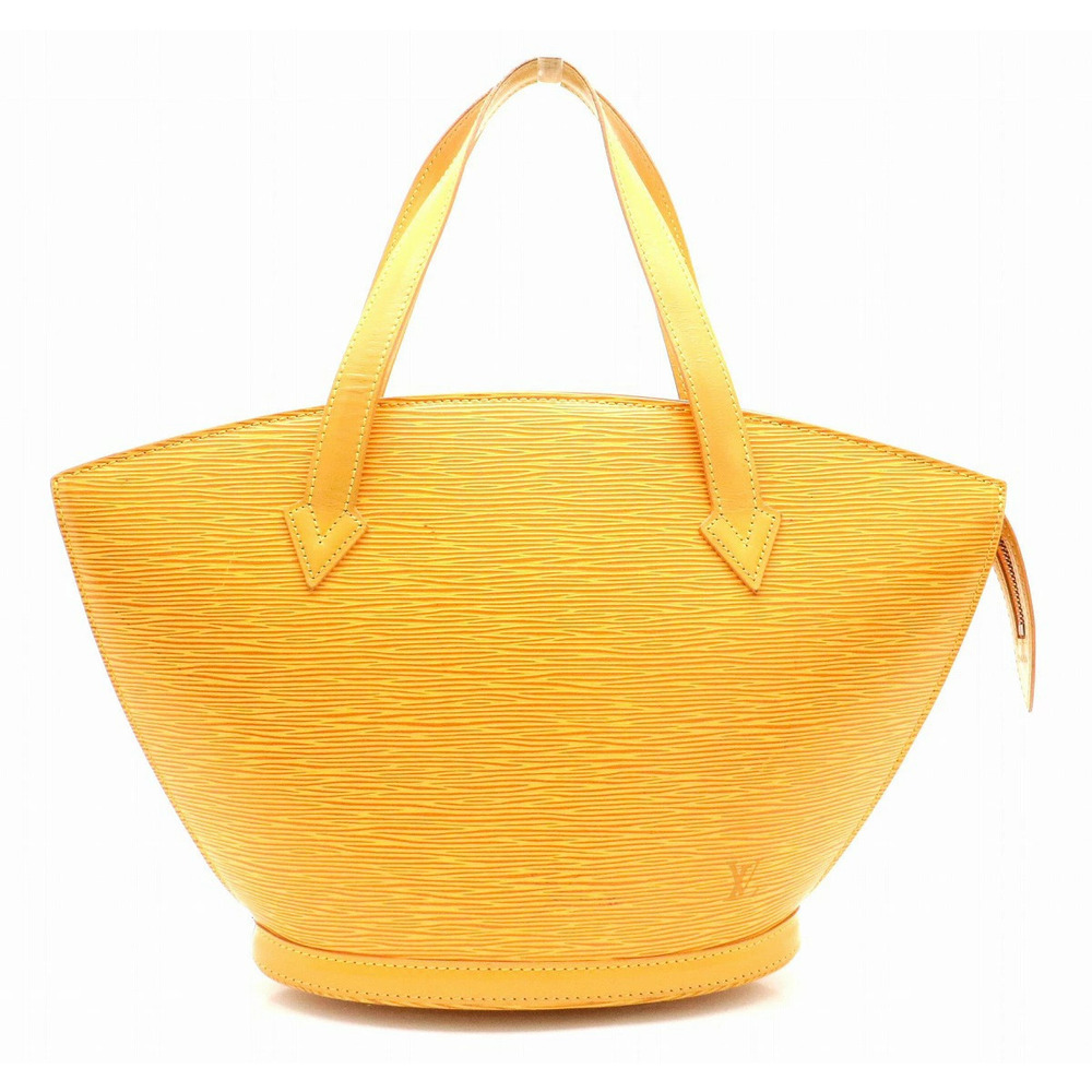 Louis Vuitton Epi Saint Jacques Tote Bag Handbag Shoulder Leather Tassili